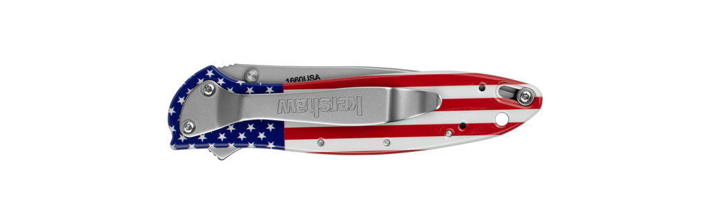 Kershaw Leek- USA flag
